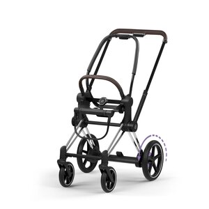 Cybex ePriam V5 Frame + Seat Hardpart Chrome Brown - Cybex