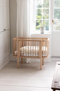Sebra Bedside Crib, Wooden Edition - Sebra
