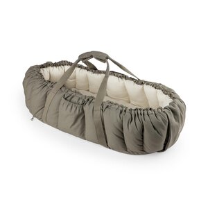 Sebra 3-in-1 Baby Nest, dark olive - Sebra