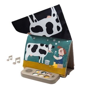 Taf Toys Farm Musical Tummy Time Book - Taf Toys