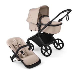 Bugaboo Cub 2in1 vankrikomplekt Black/Desert Taupe - Bugaboo