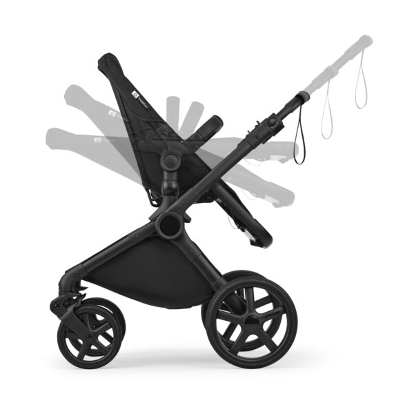 Bugaboo Cub 2in1 stroller set Black/Heritage Black - Bugaboo