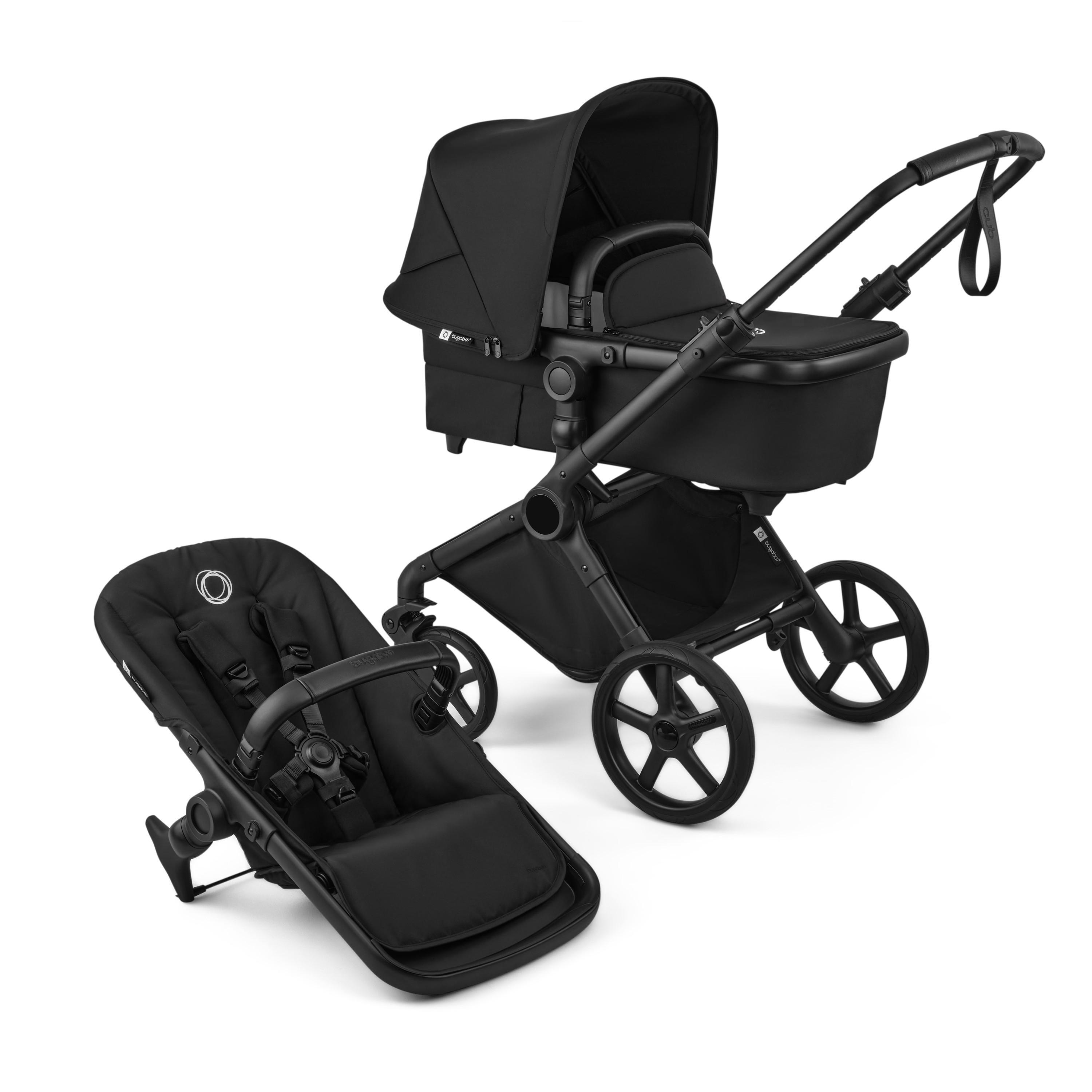 Bugaboo Cub 2in1 stroller set Black/Heritage Black - Bugaboo