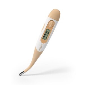BabyOno digital thermometer with flexible tip Beige - BabyOno