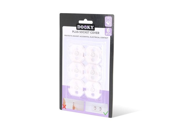 Dooky Safety Plug Socket Cover (6 p) - Dooky