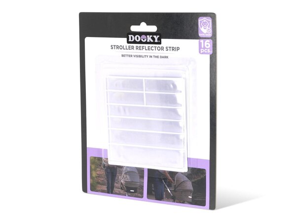 Dooky Stroller Safety Reflectors (16 pcs) - Dooky