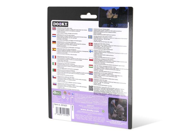 Dooky Stroller Safety Reflectors (16 pcs) - Dooky