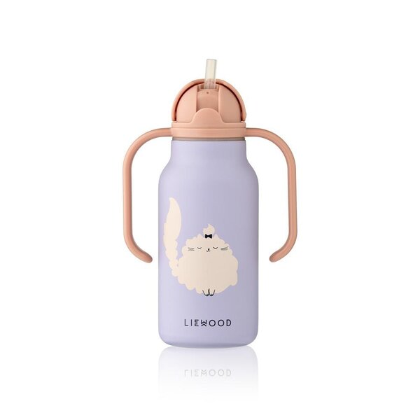 Liewood Kimmie бутылочка с соломинкой 250 ml, Cat - Liewood