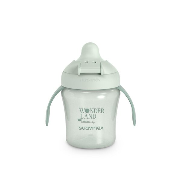 Suavinex nokaga tass 200ml, 6+ kuud, Bunny Green - Suavinex