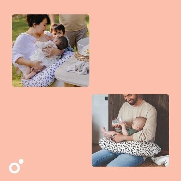 Doomoo nursing pillow Softy Leopard Cream - Doomoo
