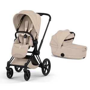 Cybex Priam Style 3in1 vankrikomplekt Cozy Beige, Matt Black - Cybex