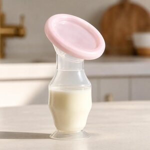 BabyOno Silicone breast pump collector - BabyOno