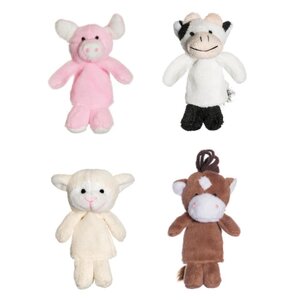 Teddykompaniet 2015-Fingerpuppets, Farm 4 diff - Teddykompaniet