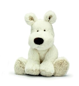 Teddykompaniet soft toy 21cm, Teddy Cream Dog - Mamas&Papas
