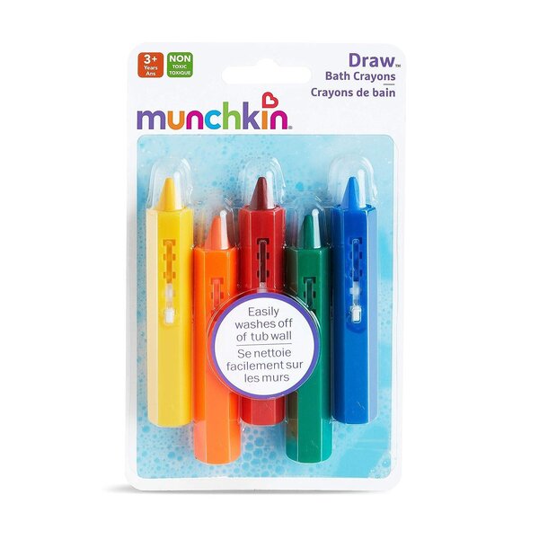 Munchkin vannas krītiņi Draw™ Bath (5 gab.) - Munchkin