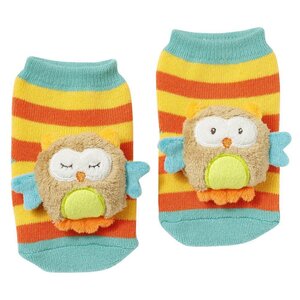 Fehn Rattle socks, Owl/ Sleeping Forest - Fehn