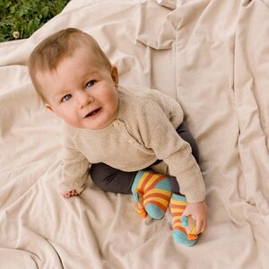 Fehn Rattle socks, Owl/ Sleeping Forest - Fehn